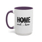 Male Football Mug | Sports Mug |11oz Accent Mug | 15oz Accent Mug | Football Mug | Home Sweet Home Mug