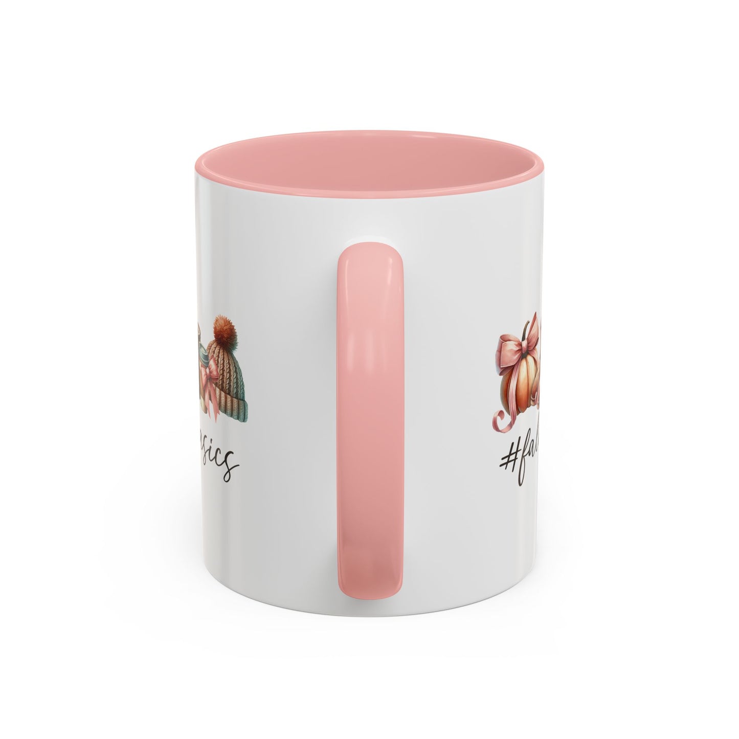 Fall Basics | Fall Lover's Mug | Pumpkin and Latte Mug | Fall Season Mug | Gift for Her | Fall Mug | 11oz Accent Mug | 15oz Accent Mug