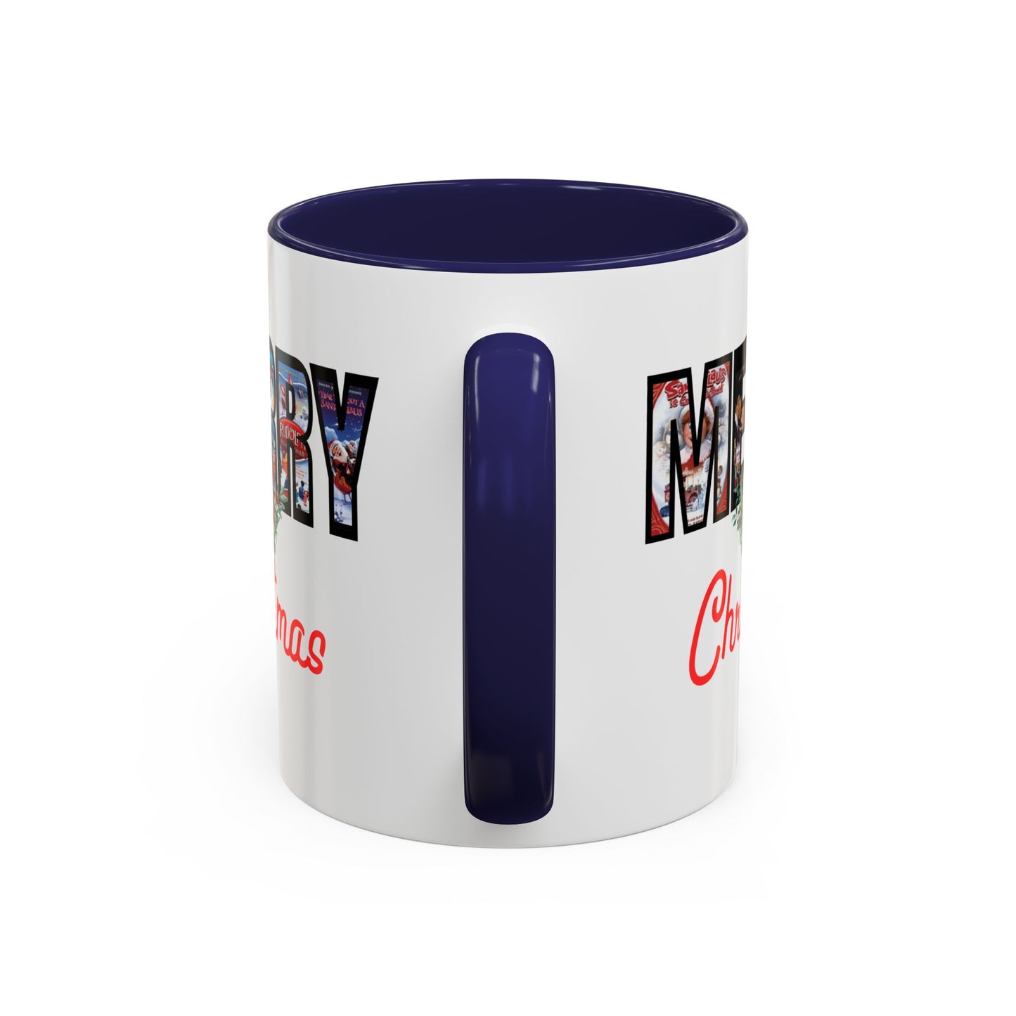 Merry Christmas Nostalgic Movie Poster Mug | Christmas Gift | Funny Christmas Gift | Accent Mug | 11oz | 15oz |
