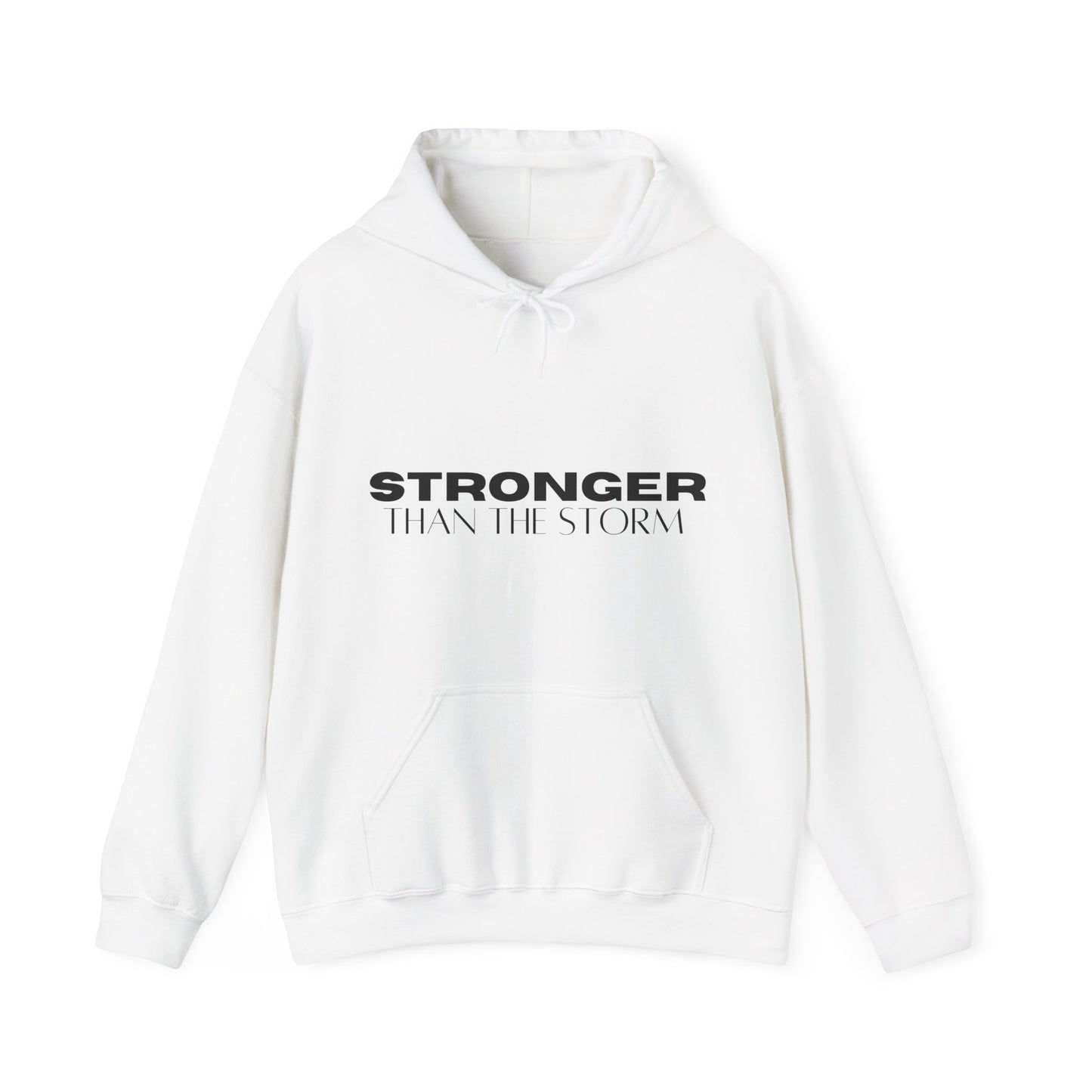 Stronger Than The Storm Hoodie | Motivational Gift For Her | Inspirational Quote