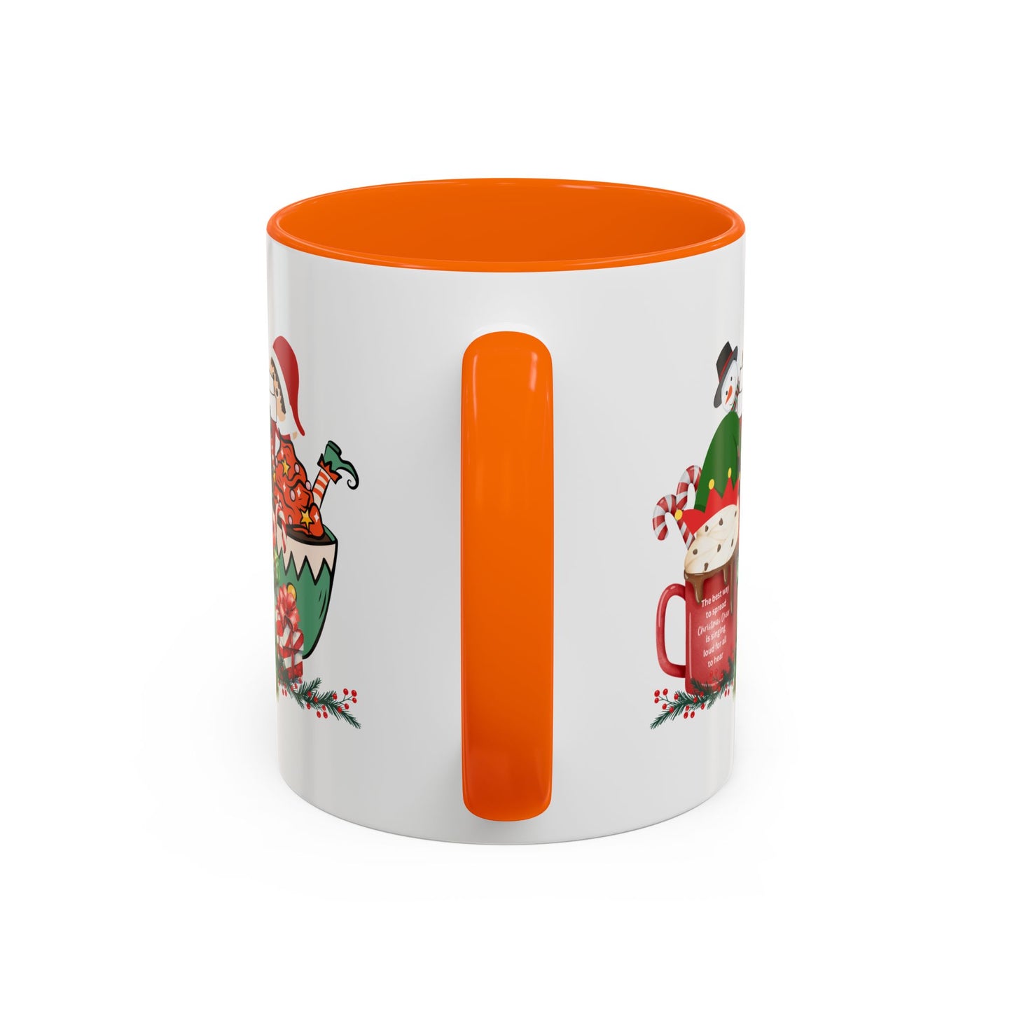 Cute Christmas Movie Nostalgic Quote | Christmas Gift | Funny Christmas Gift | 2000s Nostalgia |11oz Accent Mug | 15oz Accent Mug