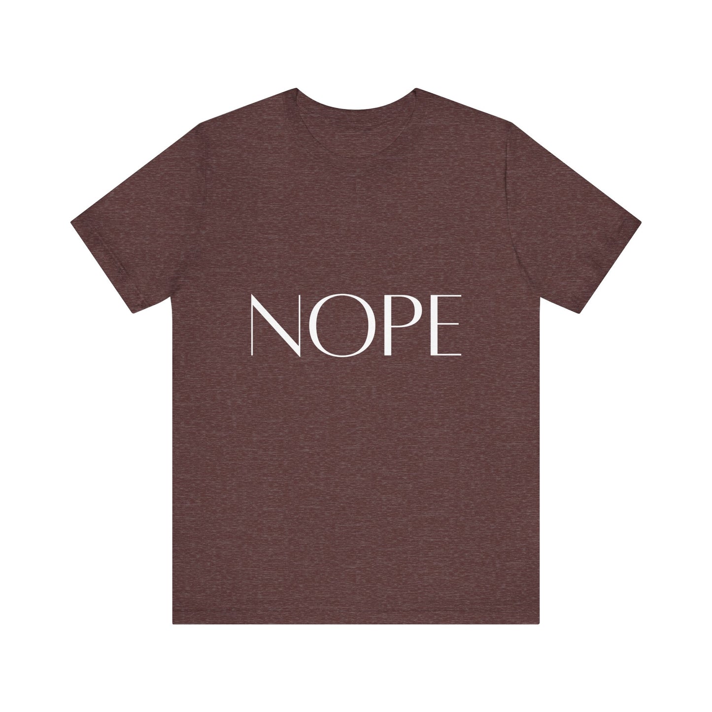 NOPE Self-care Inspirational T-Shirt
