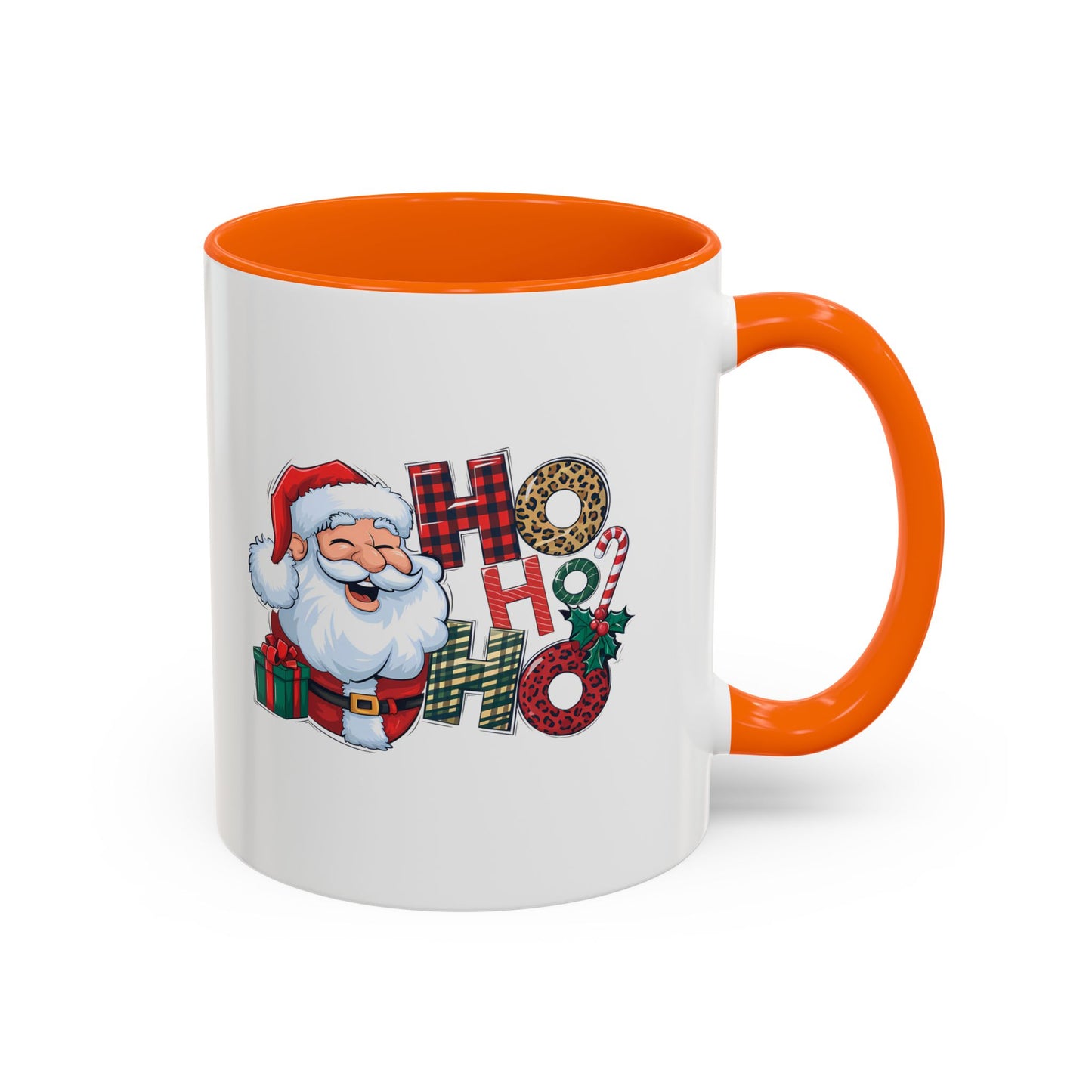 Santa Ho Ho Ho Christmas Mug | Gift Idea | Gift for Kids | Kids Christmas Gift Idea | Kids Mug | 11oz Accent Mug | 15oz Accent Mug