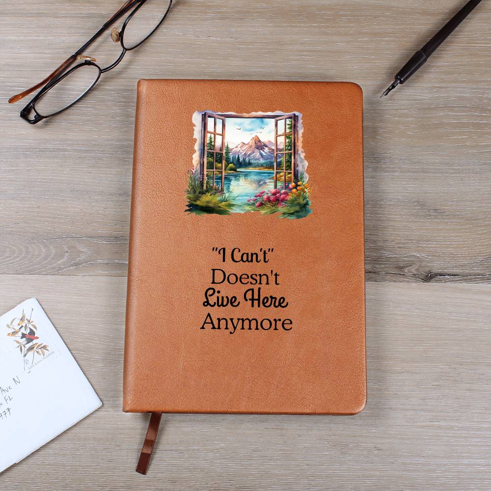 Nature Themed I Can’t Doesn’t Live Here Anymore – Confidence Builder Journal