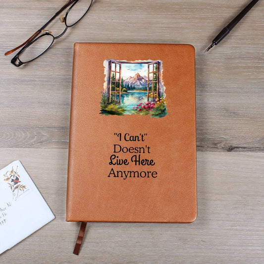 Nature Themed I Can’t Doesn’t Live Here Anymore – Confidence Builder Journal