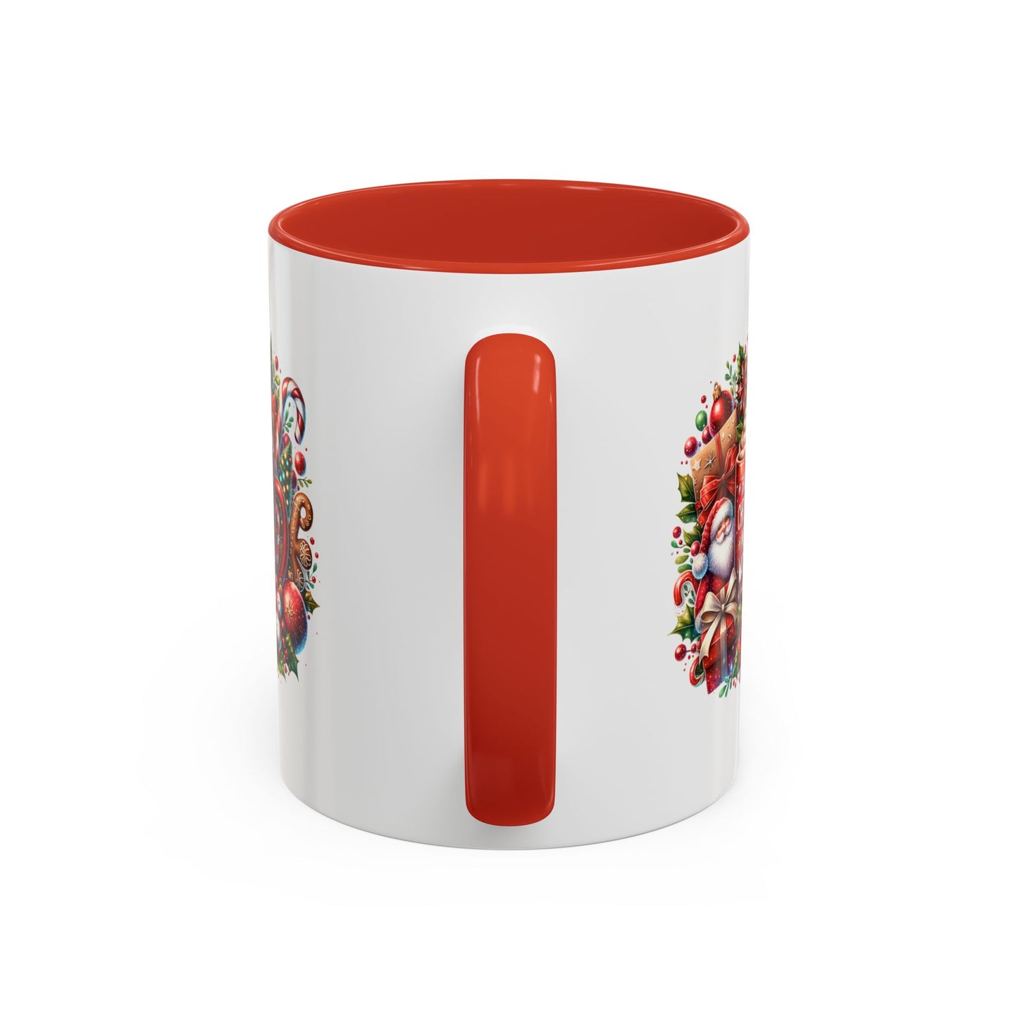 Cute Christmas Movie Watching Mug | Christmas Gift | Ceramic Christmas Gift | |11oz Accent Mug | 15oz Accent Mug