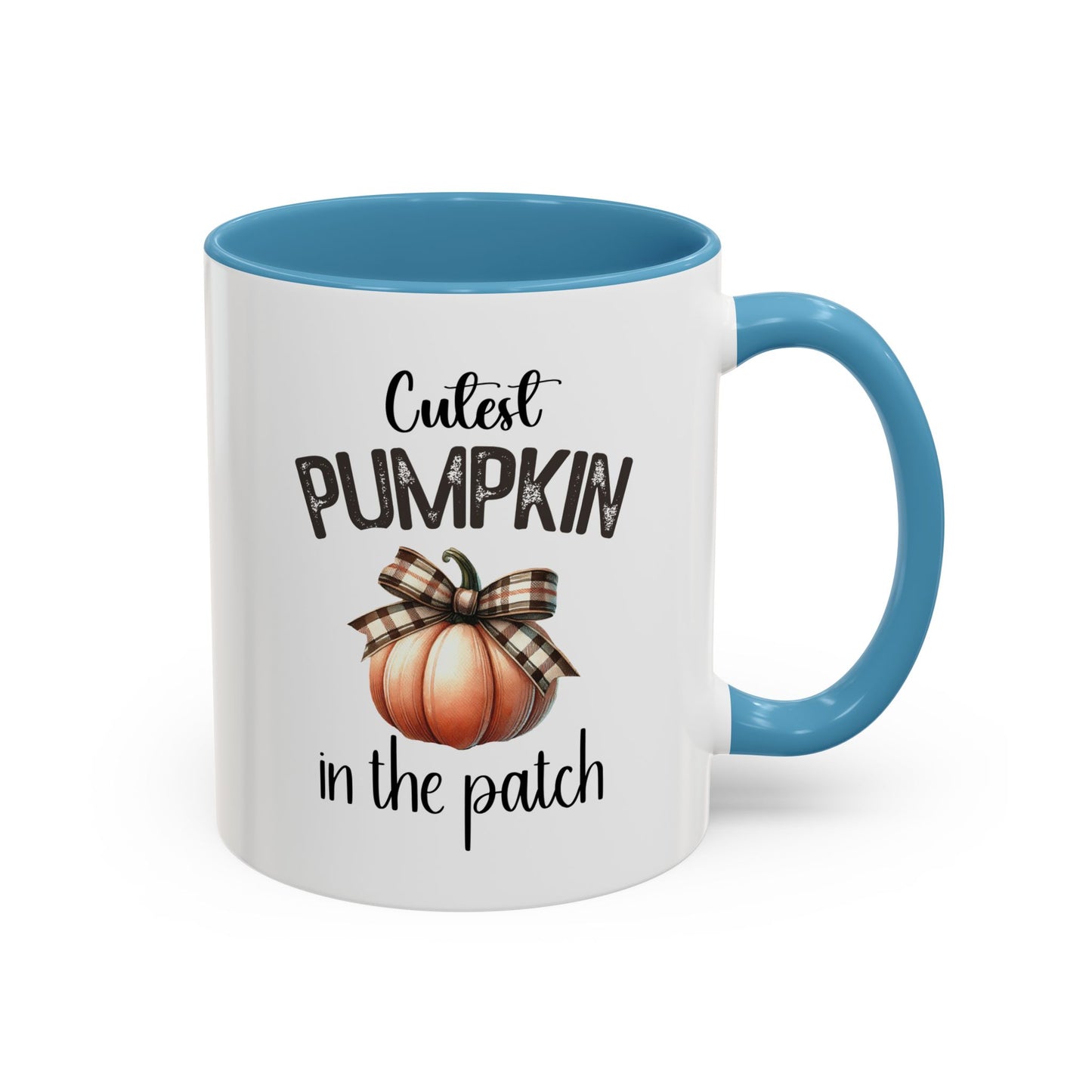 Cutest Pumpkin In The Patch Mug | Pumpkin Mug | Fall Mug | Gift for Her | Fall Season Mug | Gift for Her | 11oz Accent Mug | 15oz Accent Mug