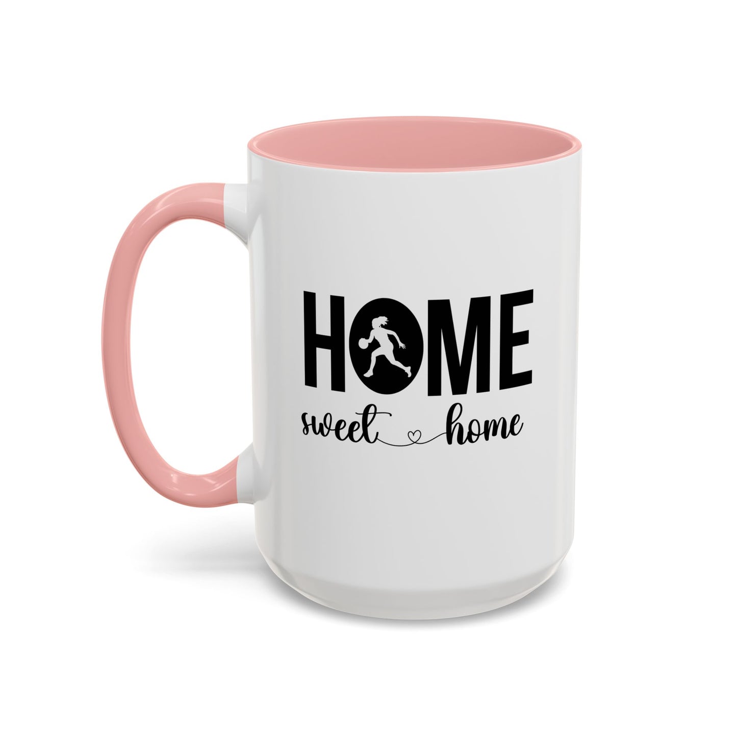 Female Basketball Player Gift Idea | Home Sweet Home Mug | Sports Mug |11oz Accent Mug | 15oz Accent Mug | Gift Idea