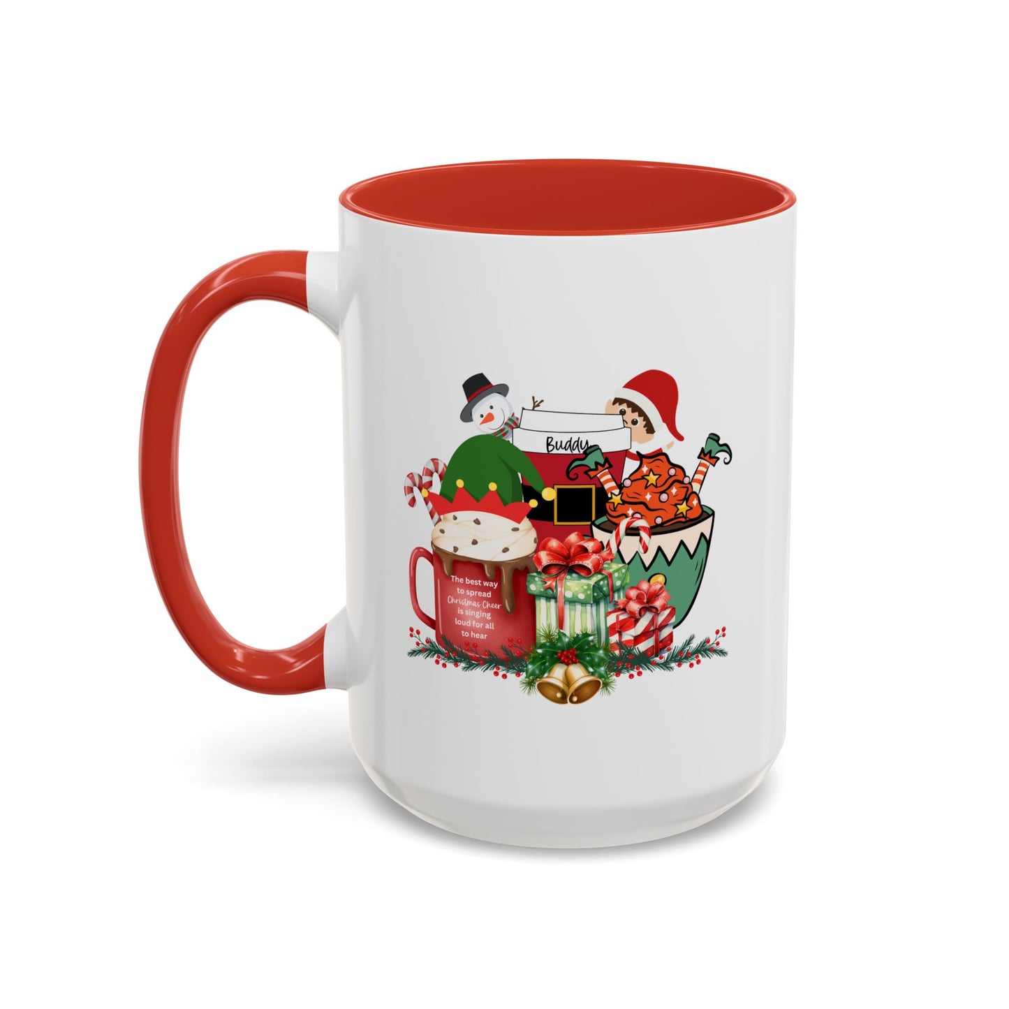 Cute Christmas Movie Nostalgic Quote | Christmas Gift | Funny Christmas Gift | 2000s Nostalgia |11oz Accent Mug | 15oz Accent Mug