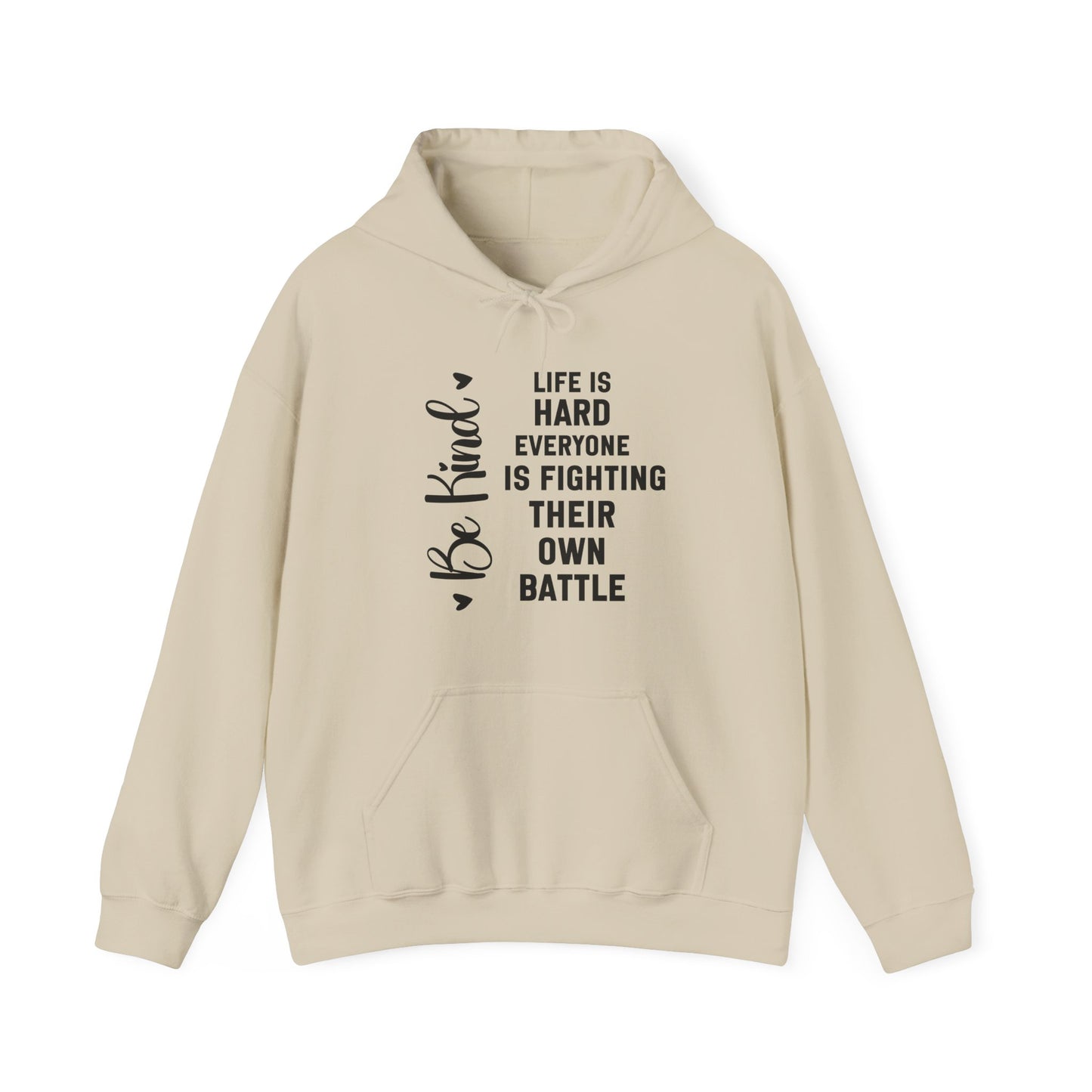 Cute Be Kind Inspirational Quote Hoodie | Motivational Gift For Her | Inspirational Quote