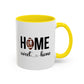 Male Football Home Sweet Home Mug | Sports Mug |11oz Accent Mug | 15oz Accent Mug | Football Mug