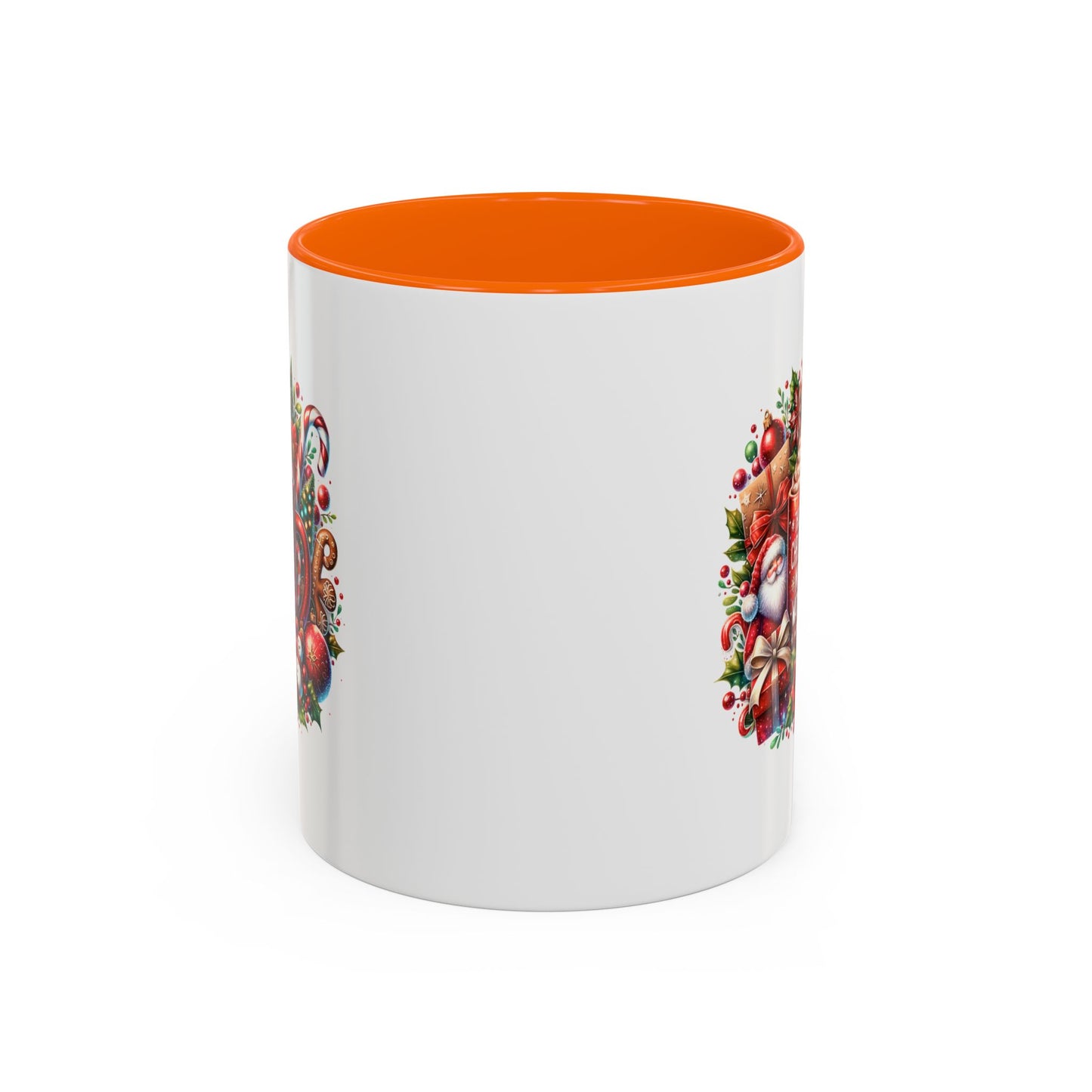 Cute Christmas Movie Watching Mug | Christmas Gift | Ceramic Christmas Gift | |11oz Accent Mug | 15oz Accent Mug