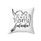Home Sweet Home Alaska Decorative Pillow | Gift For Her | Home Decor | State Gift | Customized State Pillow