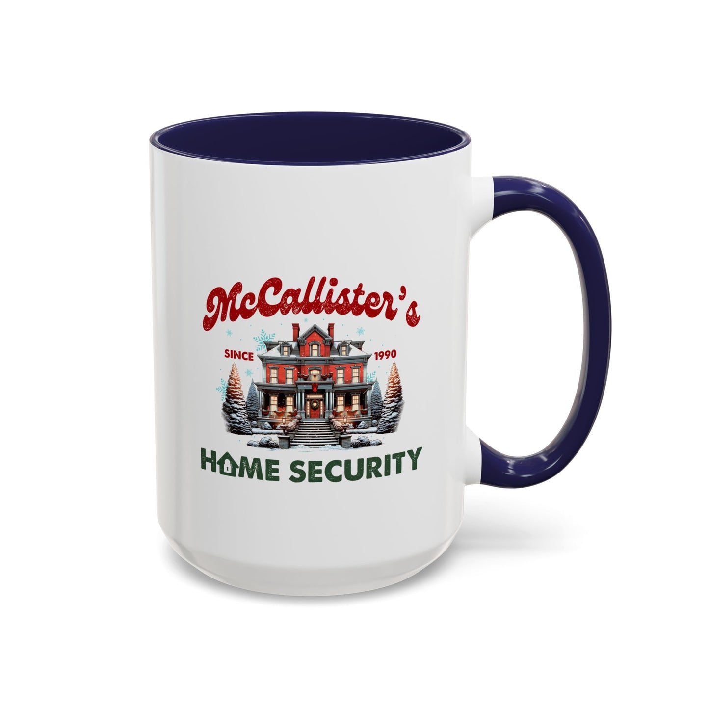 Cute McCallister's Christmas Movie | Christmas Gift | Funny Christmas Gift | 1990s Nostalgia | Ceramic |11oz Accent Mug | 15oz Accent Mug