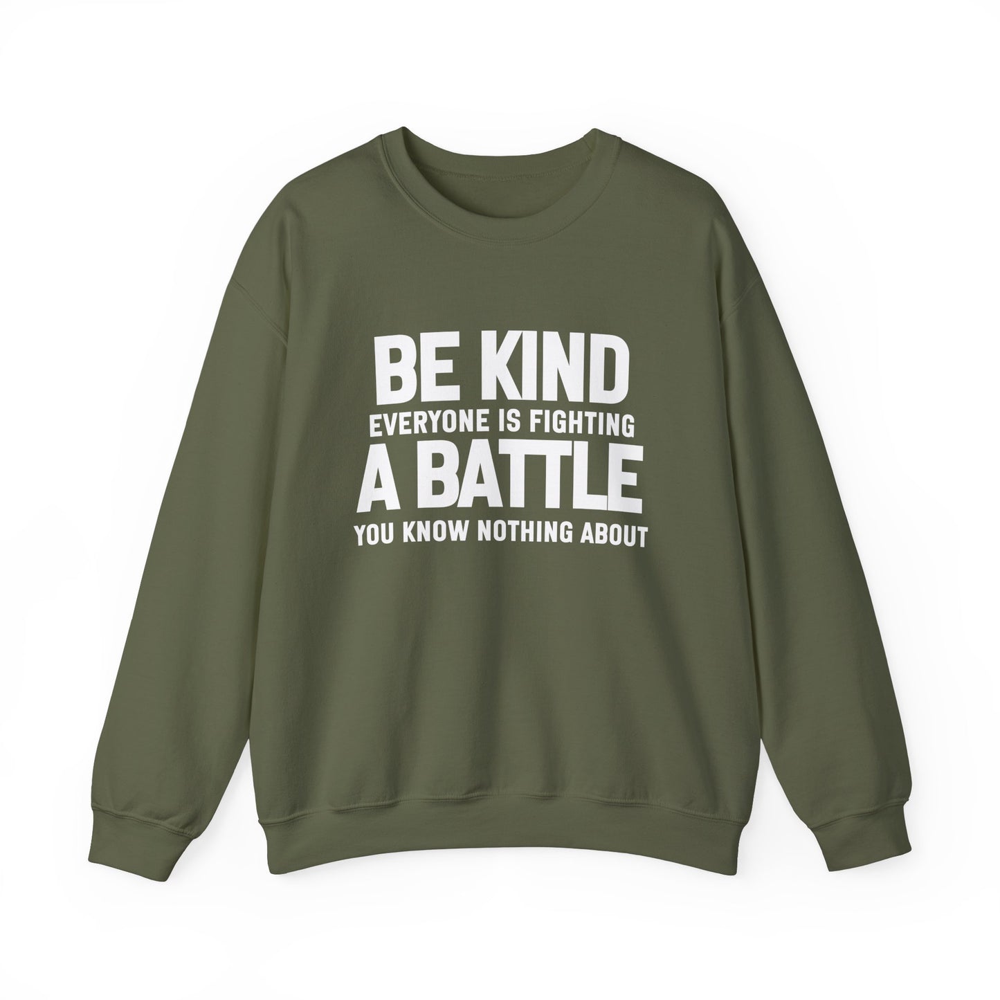 Be Kind Inspirational Quote Unisex Heavy Blend™ | Motivational Sweatshirt | Inspirational Gift | Gift For Her | Gift For Him