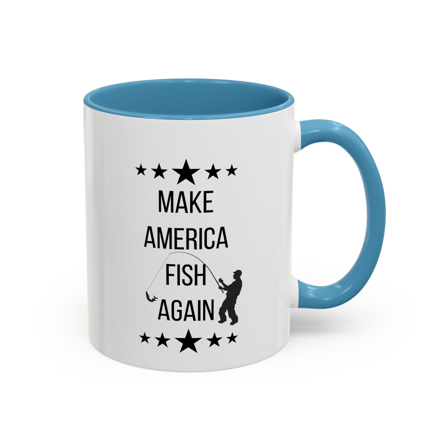 Funny Father's Day Mug | Accent Mug | 11oz Mug | 15oz Mug | Fishing Mug | Outdoor Enthusiast Gift