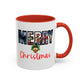 Merry Christmas Nostalgic Movie Poster Mug | 11oz | 15oz | Christmas Gift | Funny Christmas Gift | Accent Mug