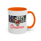 Cute Merry Christmas Nostalgic Holiday Movie Poster Mug | Christmas Gift | Funny Christmas Gift | Accent Mug | 11oz | 15oz |