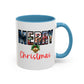 Merry Christmas Nostalgic Movie Poster Mug | 11oz | 15oz | Christmas Gift | Funny Christmas Gift | Accent Mug