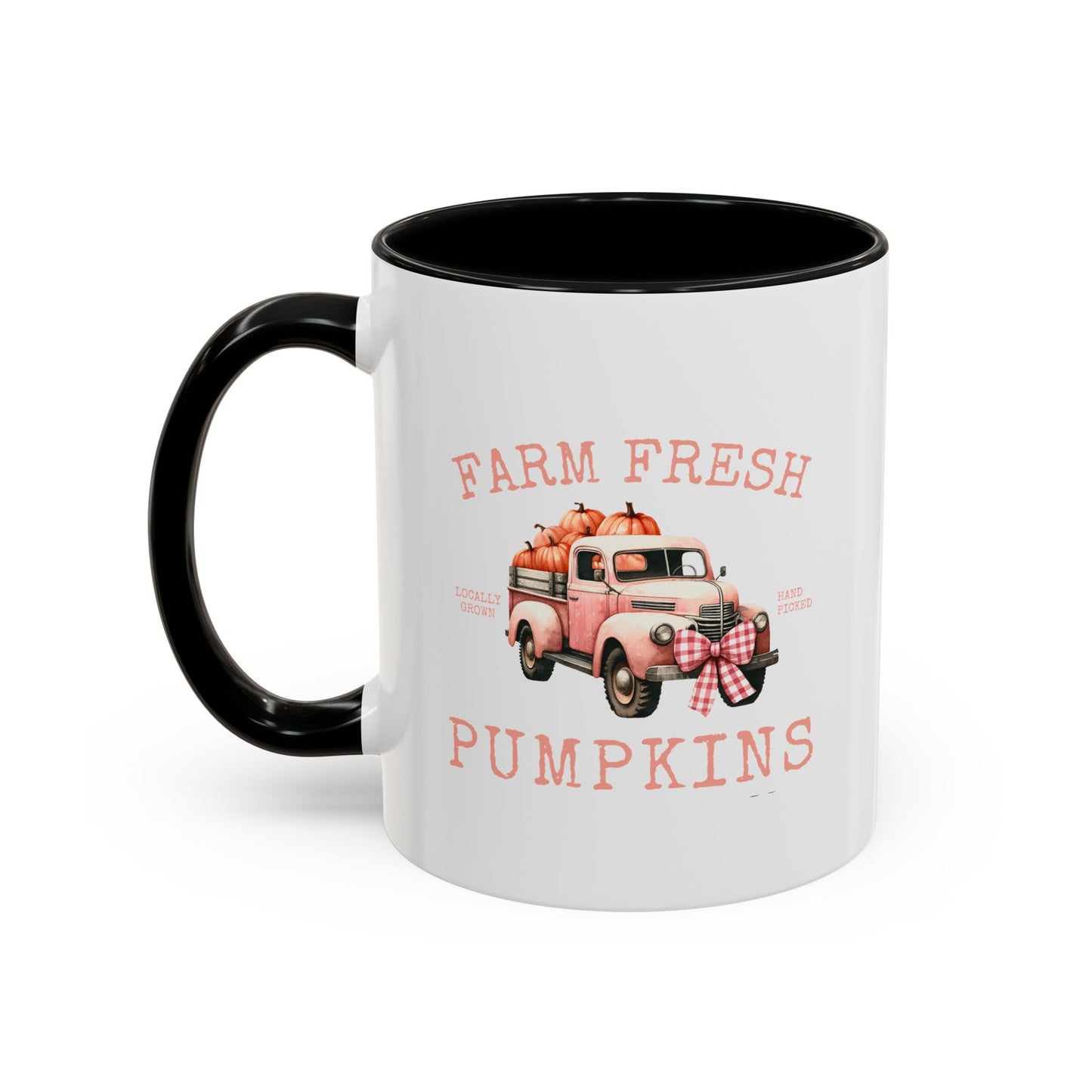 Farm Fresh Pumpkins Fall Mug | Pumpkin Truck | Gift for Her | Gift for Nature Lover | Fall Mug | Fall Season Mug | Gift for Her | Fall Mug | 11oz Accent Mug | 15oz Accent Mug