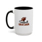 Football Brother Mug | Sports Fan Gift | Kids Mug | Sibling Gift | 11oz Accent Mug | 15oz Accent Mug