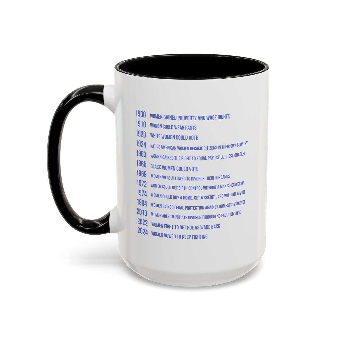 Women's Rights Mug | Viral Feminist Mug | Election Mug | Viral Mug Quote | 11oz Accent Mug | 15oz Accent Mug