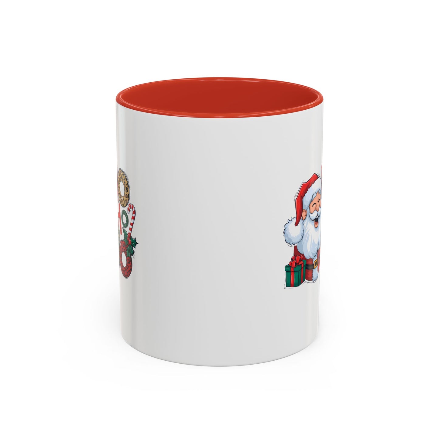 Santa Ho Ho Ho Christmas Mug | Gift Idea | Gift for Kids | Kids Christmas Gift Idea | Kids Mug | 11oz Accent Mug | 15oz Accent Mug