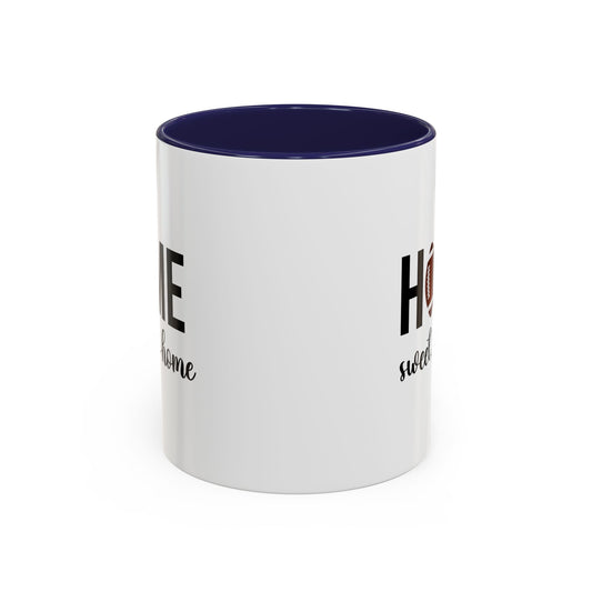Football Home Sweet Home Gift | Sports Mug |11oz Accent Mug | 15oz Accent Mug | Football Mug