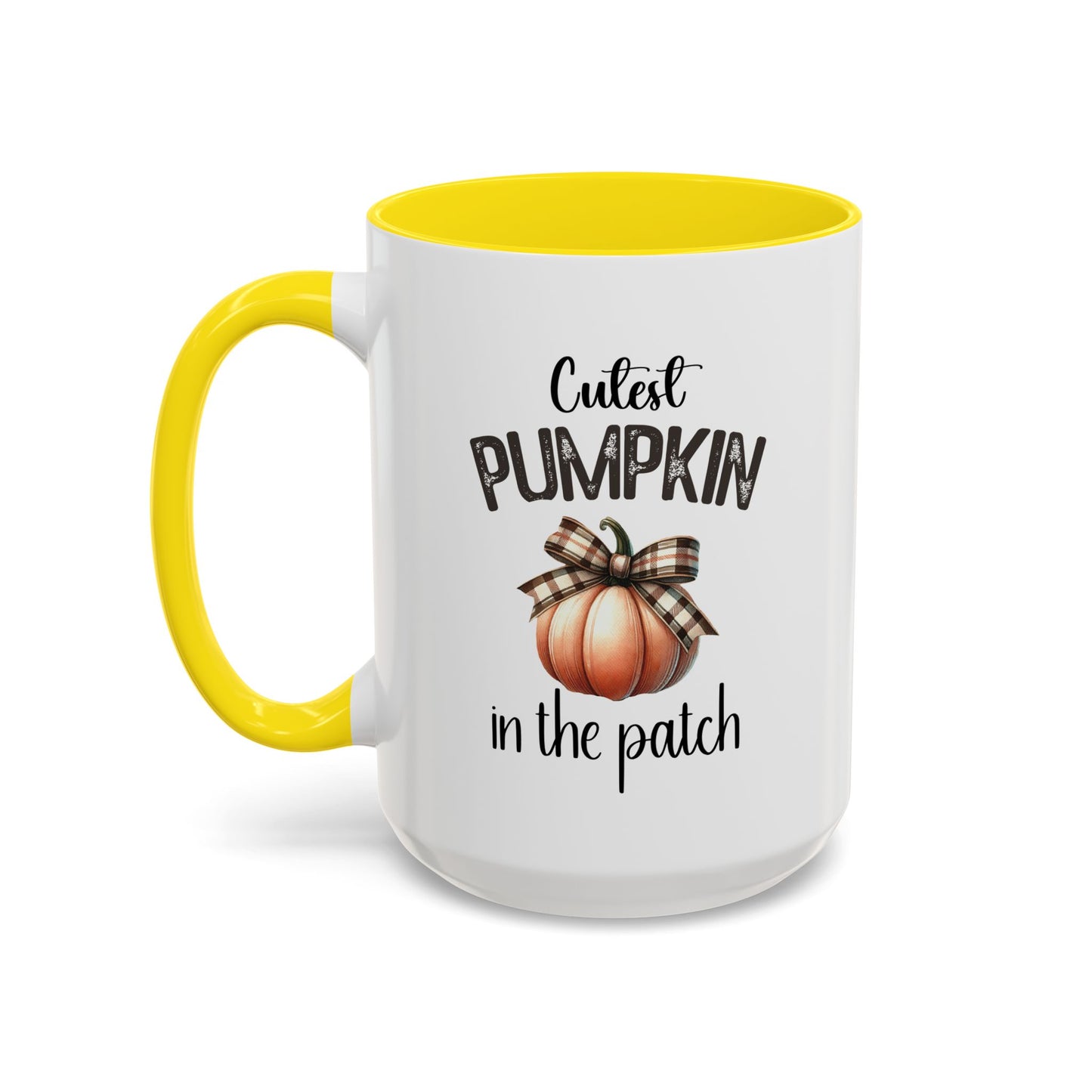 Cutest Pumpkin In The Patch Mug | Pumpkin Mug | Fall Mug | Gift for Her | Fall Season Mug | Gift for Her | 11oz Accent Mug | 15oz Accent Mug