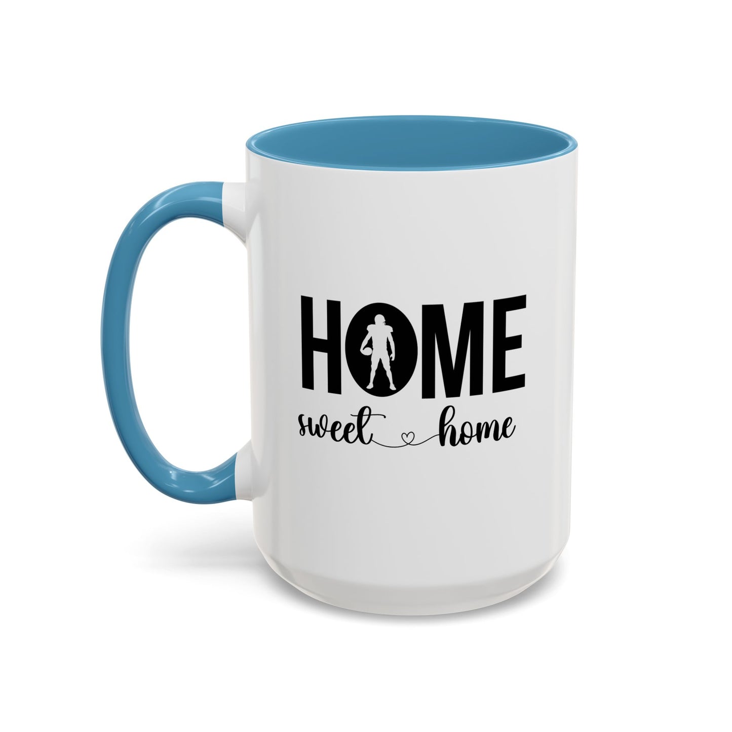 Male Football Mug | Sports Mug |11oz Accent Mug | 15oz Accent Mug | Football Mug | Home Sweet Home Mug