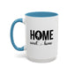 Male Football Mug | Sports Mug |11oz Accent Mug | 15oz Accent Mug | Football Mug | Home Sweet Home Mug