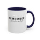 Remember Your Why Inspirational Quote Gift | Motivational Quote Gift | Ceramic Mug | 11oz Accent Mug | 15oz Accent Mug