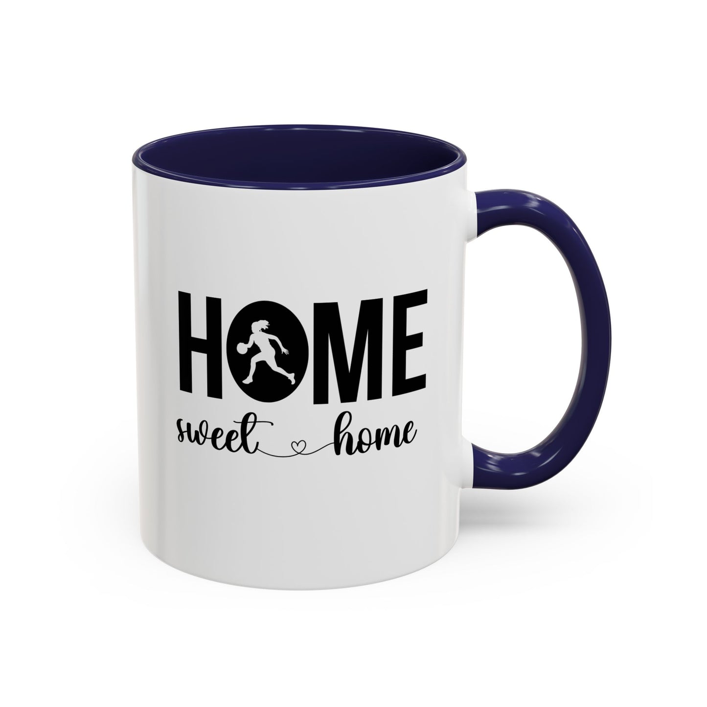 Female Basketball Player Gift Idea | Home Sweet Home Mug | Sports Mug |11oz Accent Mug | 15oz Accent Mug | Gift Idea