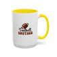 Football Brother Mug | Sports Fan Gift | Kids Mug | Sibling Gift | 11oz Accent Mug | 15oz Accent Mug