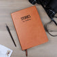 Stories By, A Creative Blank Journal For Writers | Leather Journal
