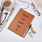 New Father Personalized Leather Journal