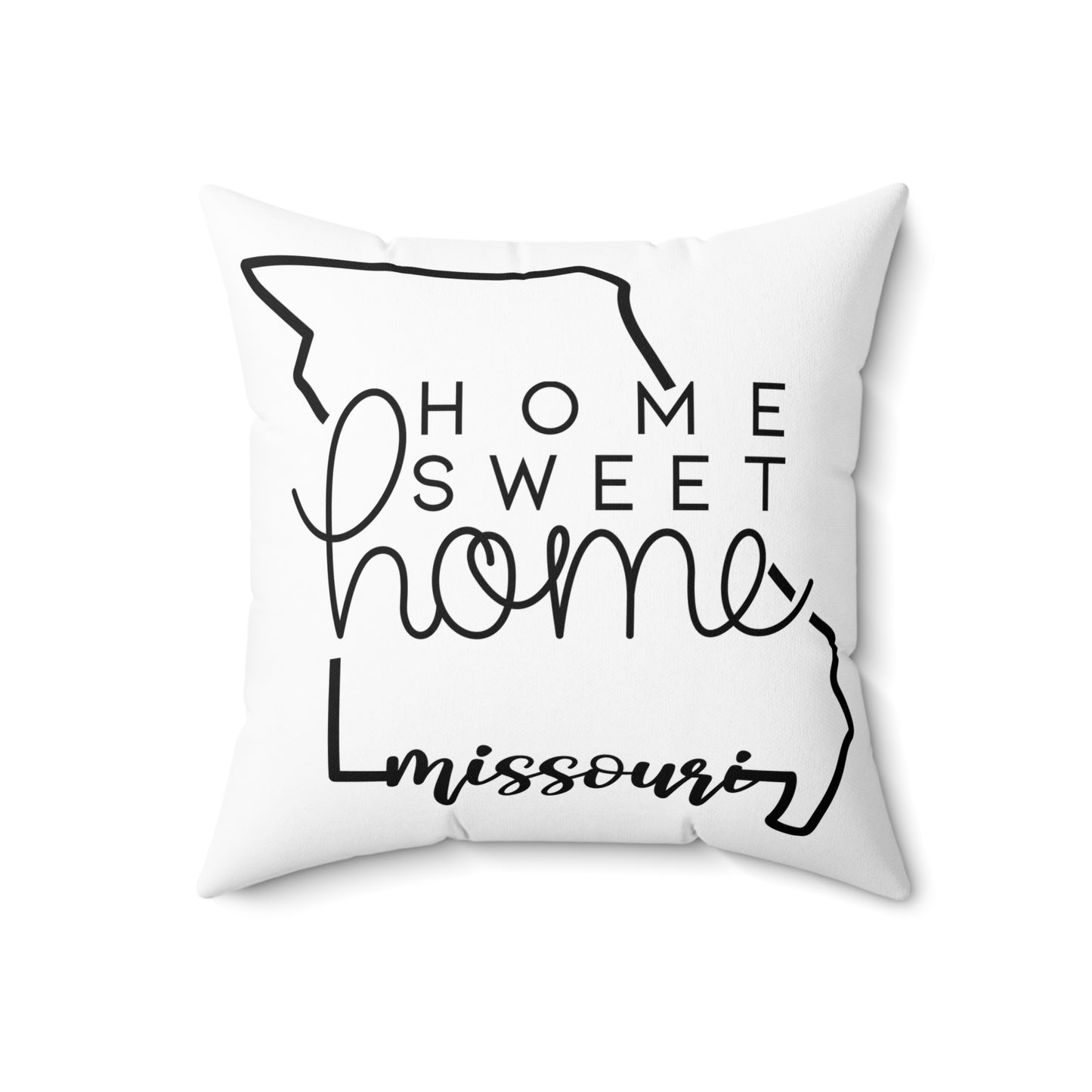Home Sweet Home Missouri Decorative Pillow | Gift For Her | Home Decor | State Gift | Customized State Pillow