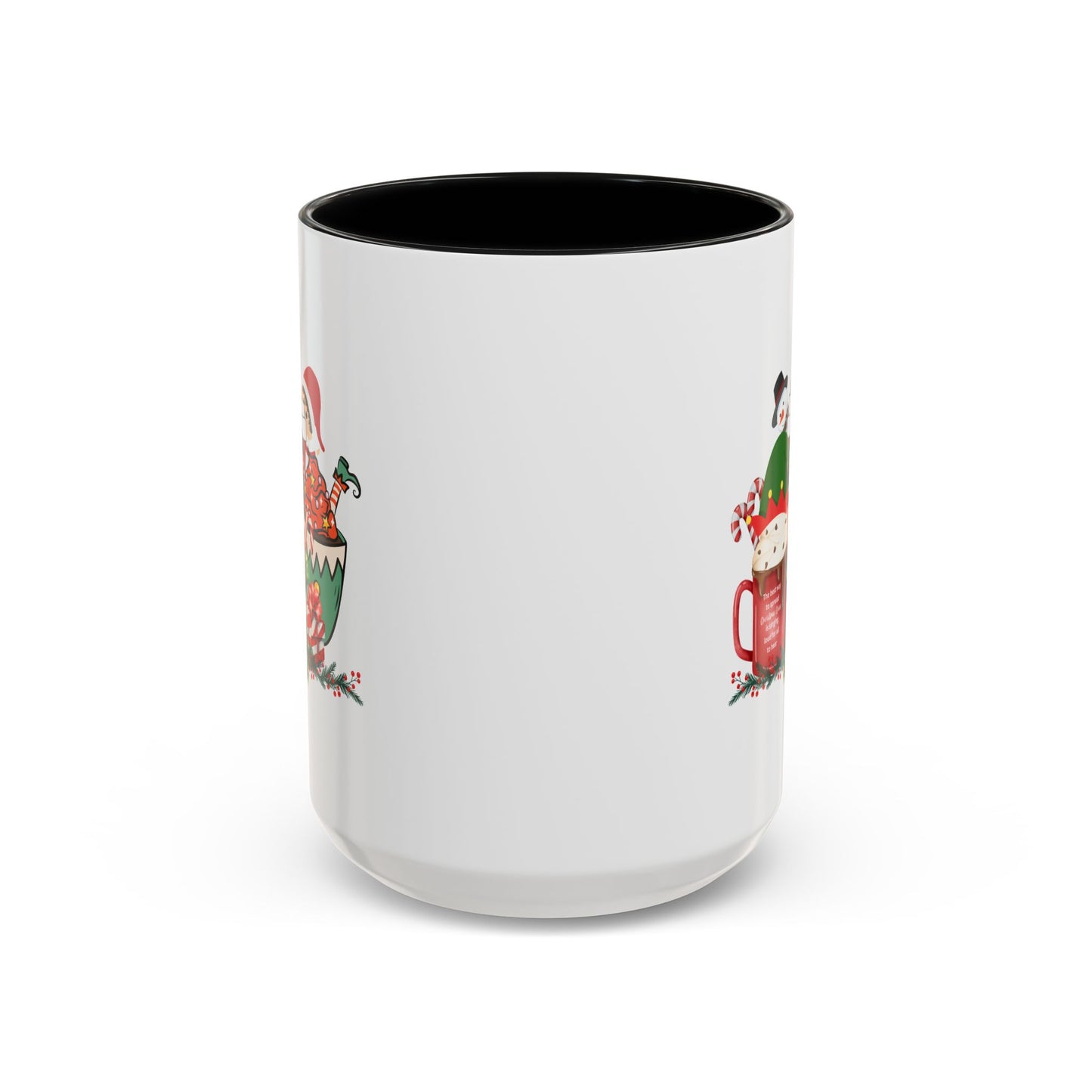 Cute Christmas Movie Nostalgic Quote | Christmas Gift | Funny Christmas Gift | 2000s Nostalgia |11oz Accent Mug | 15oz Accent Mug