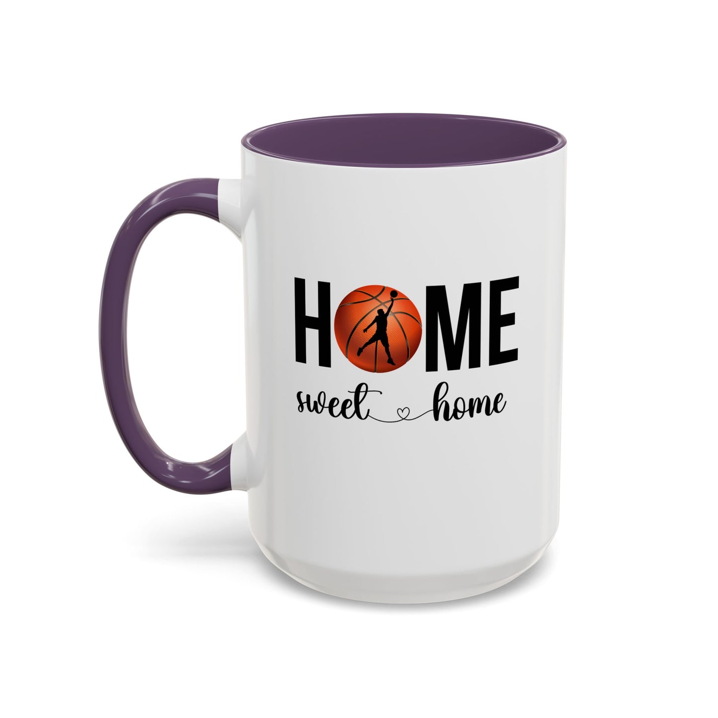 Male Basketball Player Mug | Home Sweet Home Mug | Sports Mug |11oz Accent Mug | 15oz Accent Mug | Gift Idea