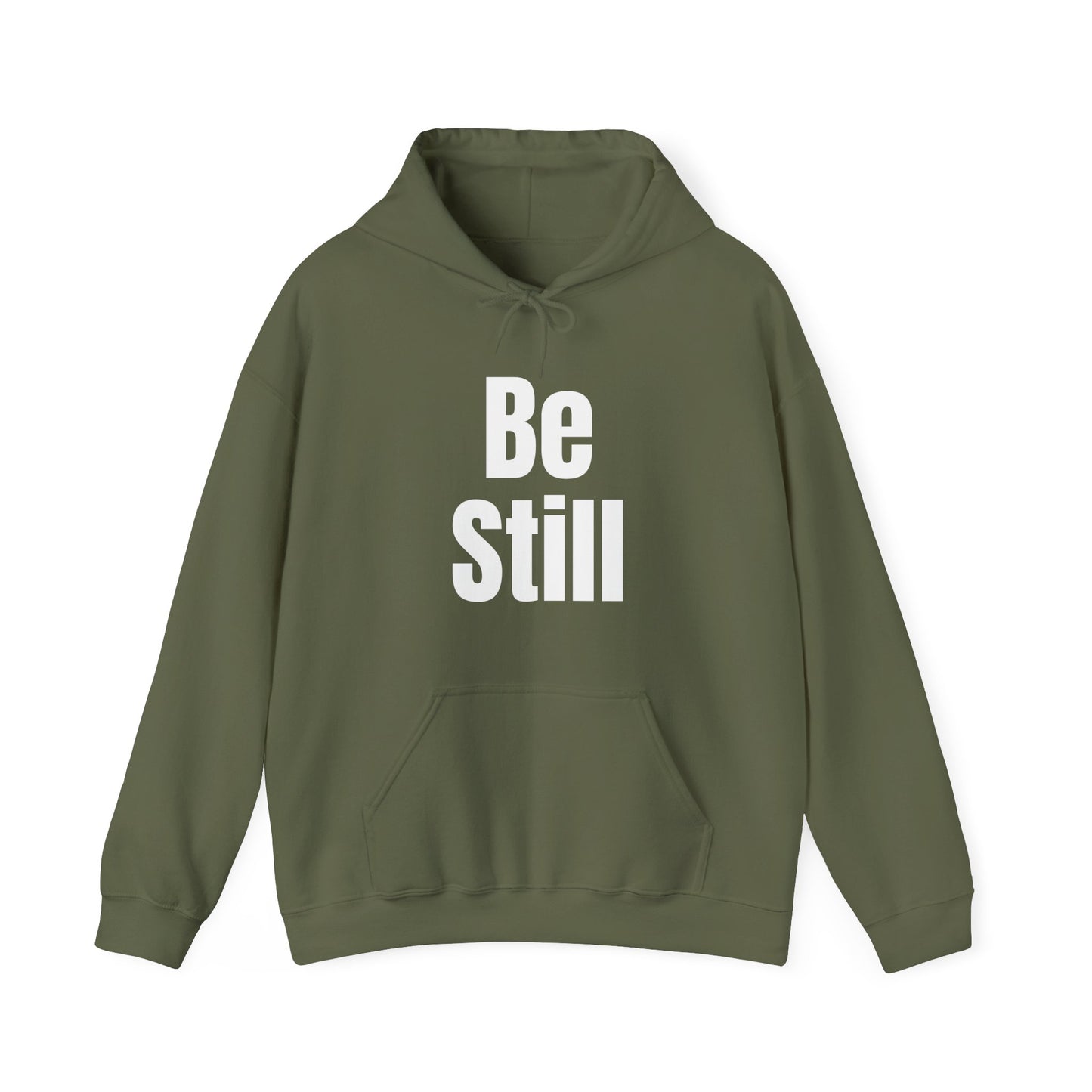 Be Still Bold Print Hoodie | Motivational Gift For Her | Inspirational Quote