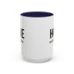 Male Football Mug | Sports Mug |11oz Accent Mug | 15oz Accent Mug | Football Mug | Home Sweet Home Mug