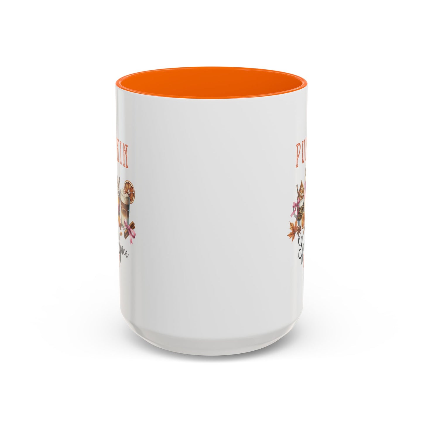 Fall Pumpkin Spice Mug | Spice, Spice Mug | Fall Season Mug | Gift for Her | Fall Mug | 11oz Accent Mug | 15oz Accent Mug