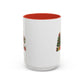 Ho Ho Ho Christmas Mug | Cute Christmas Tree Gift Mug | Christmas Gift | 11oz Accent Mug | 15oz Accent Mug