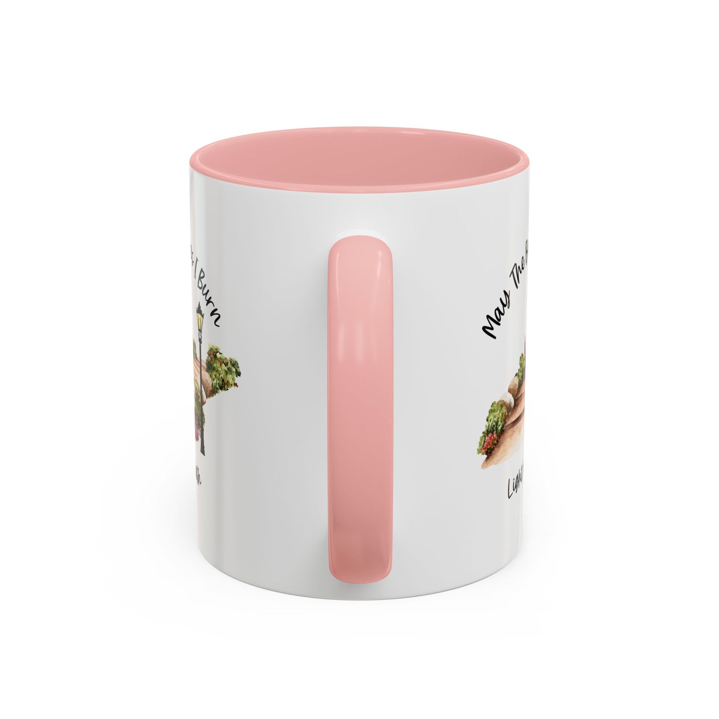 Cute May The Bridges I Burn Light My Path Mug |11oz Accent Mug | 15oz Accent Mug | Ceramic | Inspirational Gift | Conversation Starter