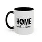 Female Soccer Player Home Sweet Home Mug | Soccer Gift | Sports Mug |11oz Accent Mug | 15oz Accent Mug