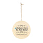 Madison's Door Sign Personalized Round Wood Door Sign - "Madison's Room Do Not Enter"