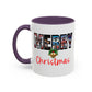 Merry Christmas Nostalgic Movie Poster Mug | Christmas Gift | Funny Christmas Gift | Accent Mug