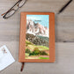Mountain View Personalized Leather Journal