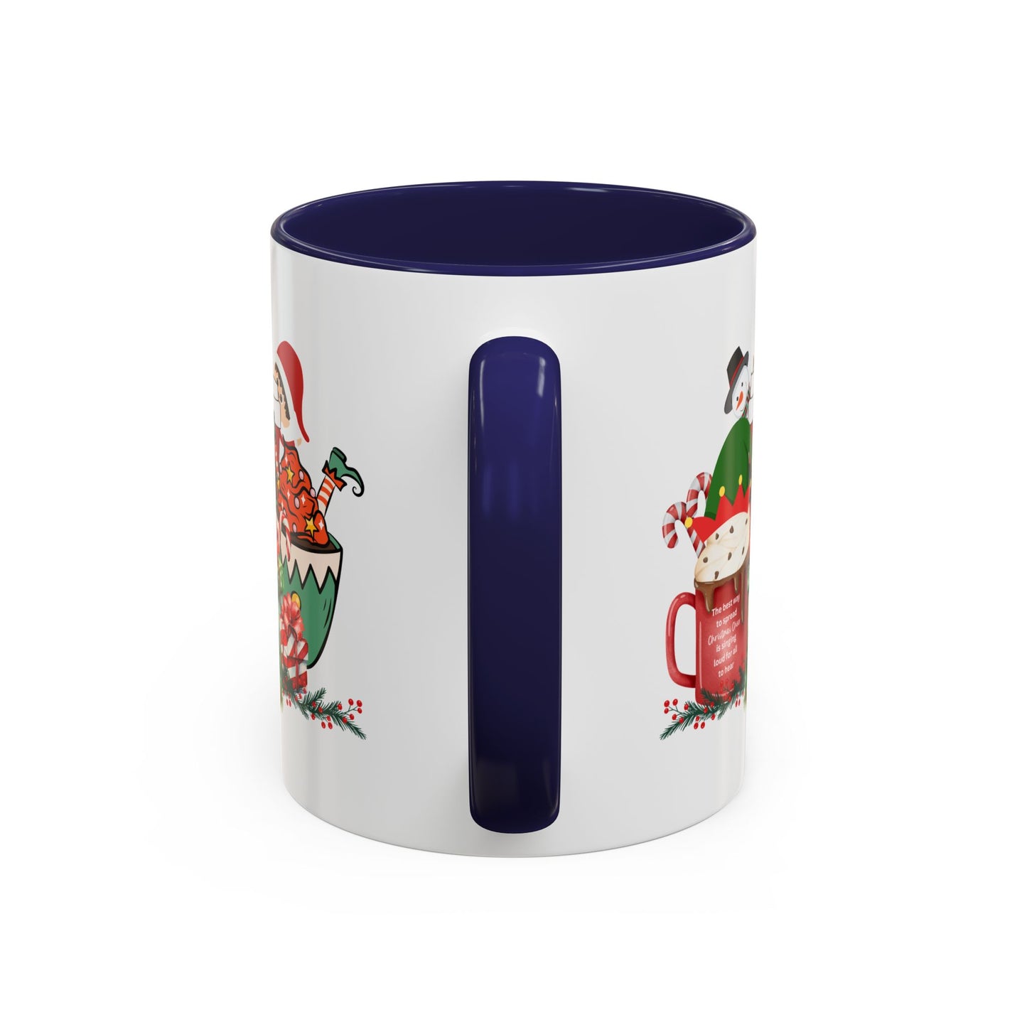 Cute Christmas Movie Nostalgic Quote | Christmas Gift | Funny Christmas Gift | 2000s Nostalgia |11oz Accent Mug | 15oz Accent Mug