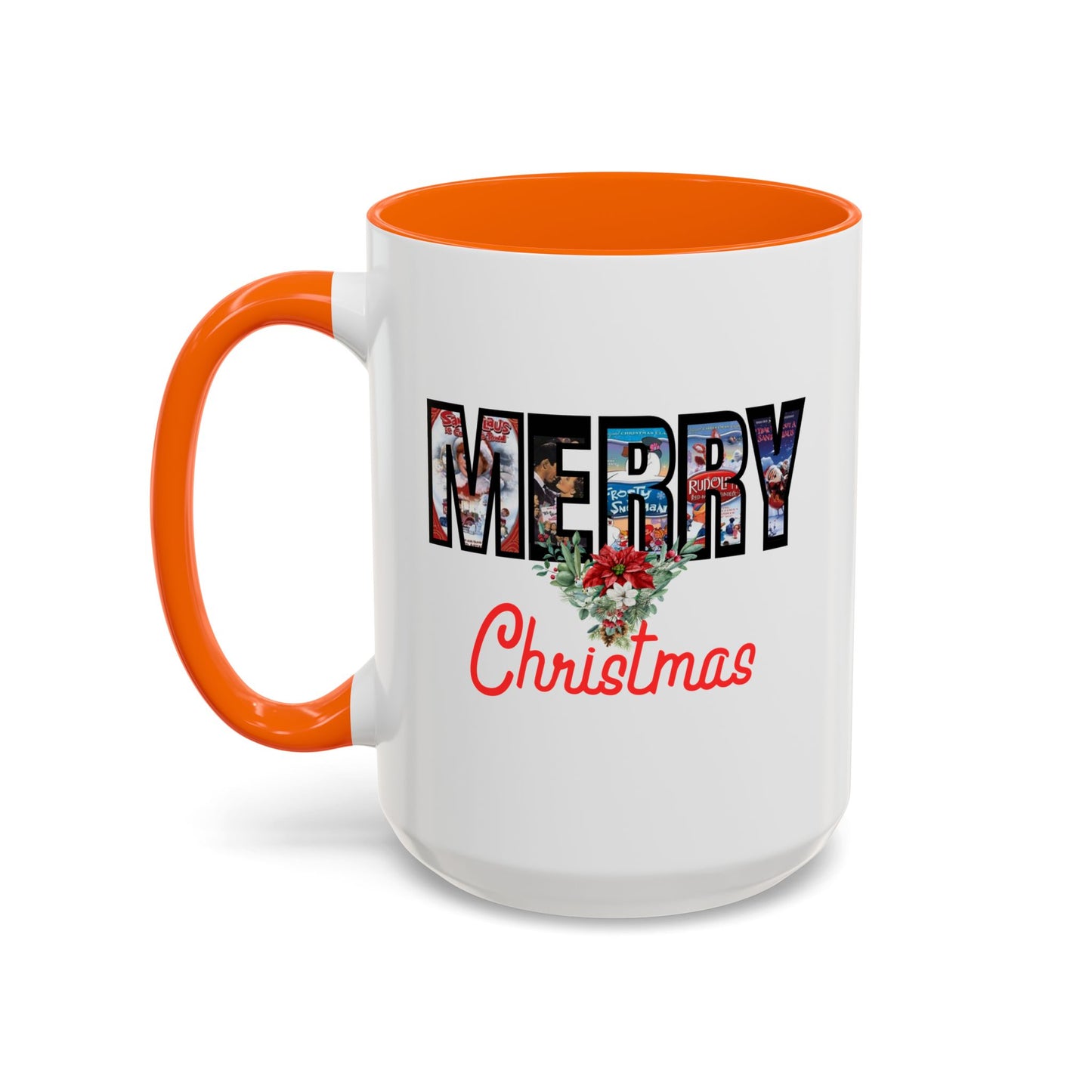Merry Christmas Nostalgic Movie Poster Mug | Christmas Gift | Funny Christmas Gift | Accent Mug | 11oz | 15oz |